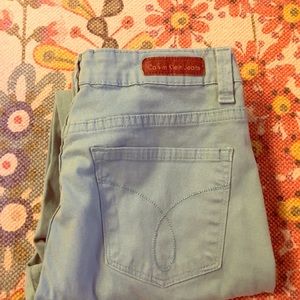 Turquoise Vintage Calvin Klein Jeans